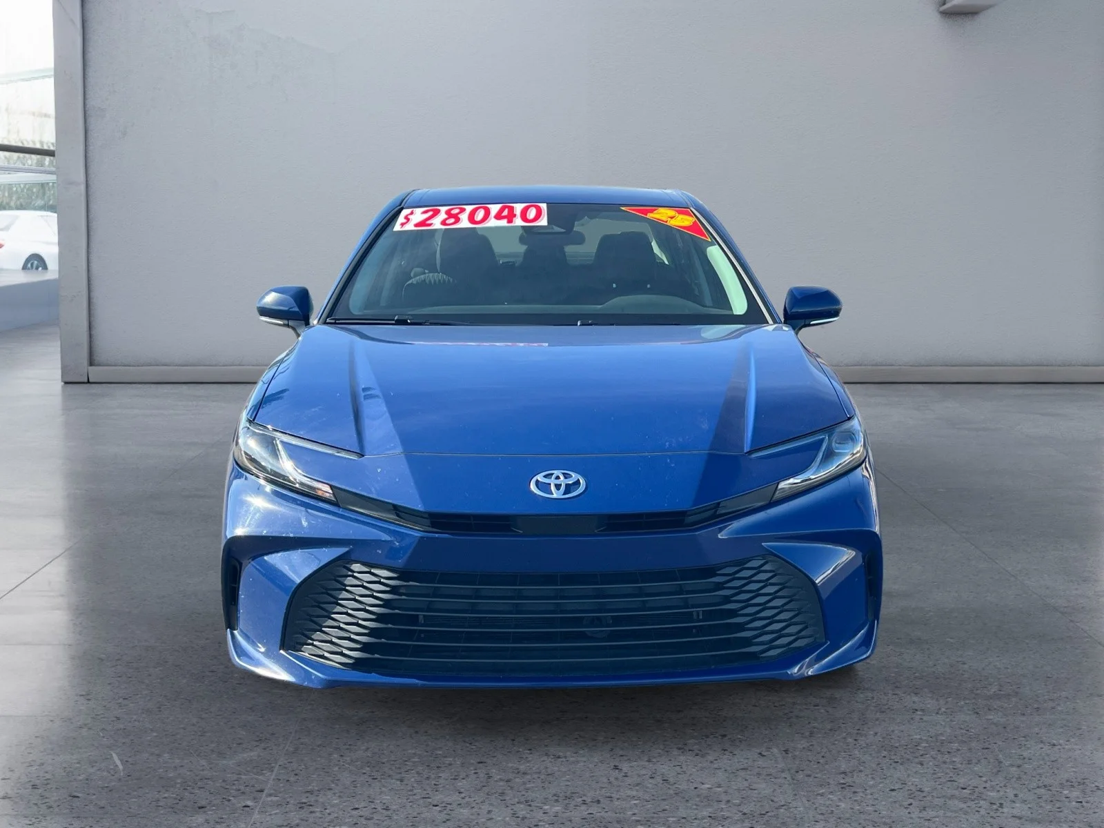 Used 2025 Reservoir Blue Toyota LE image 8
