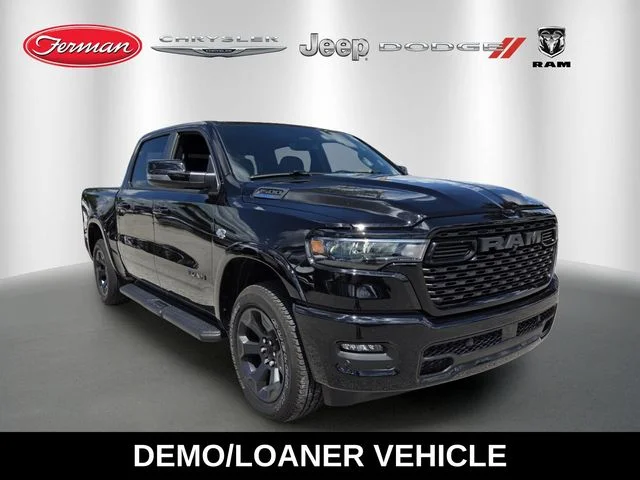 New 2026 Diamond Black Crystal Pearl-Coat Exterior Paint RAM Big Horn/Lone Star image 1