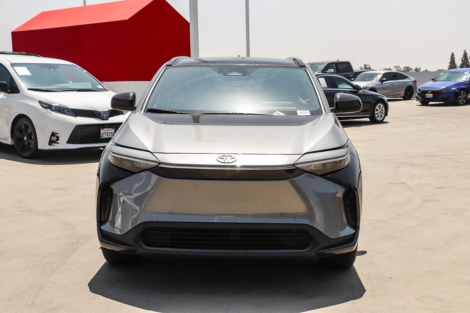 Used 2025 Toyota bZ4X XLE with VIN JTMAAAAA9SA067398 for sale in Los Angeles, CA