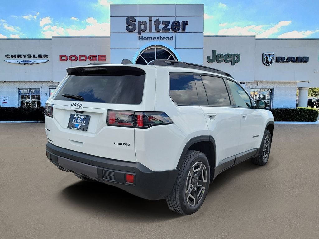 New 2026 Bright White Clearcoat Jeep Limited image 2