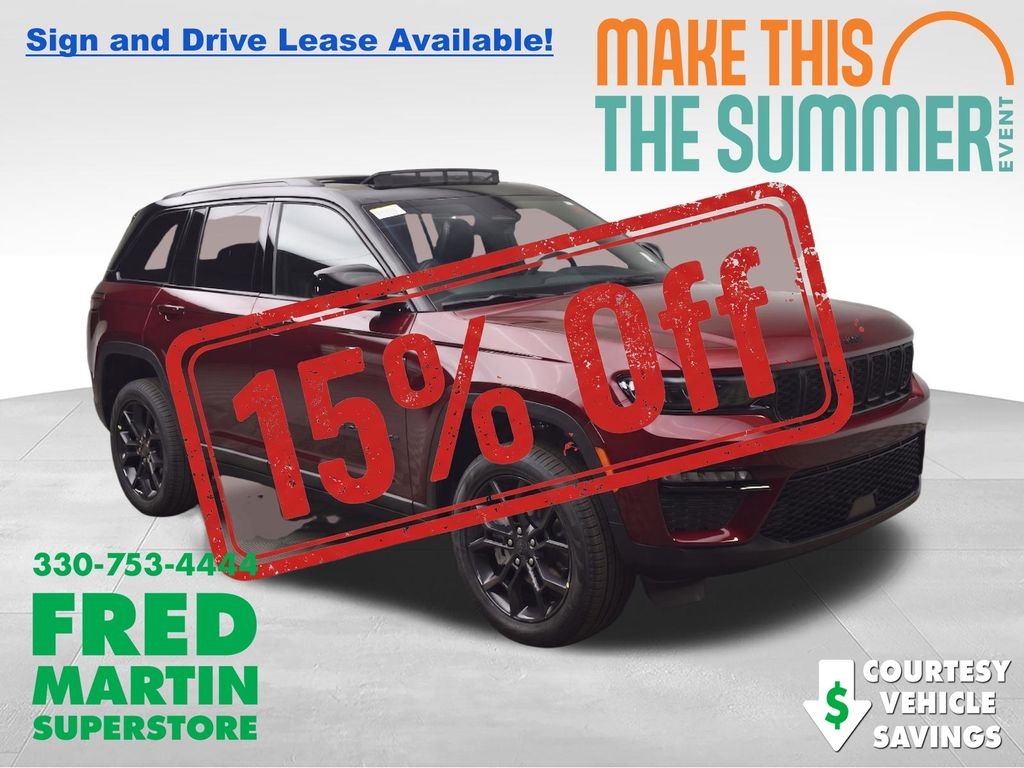 New 2025 Velvet Red Pearl-Coat Exterior Paint Jeep Limited image 1