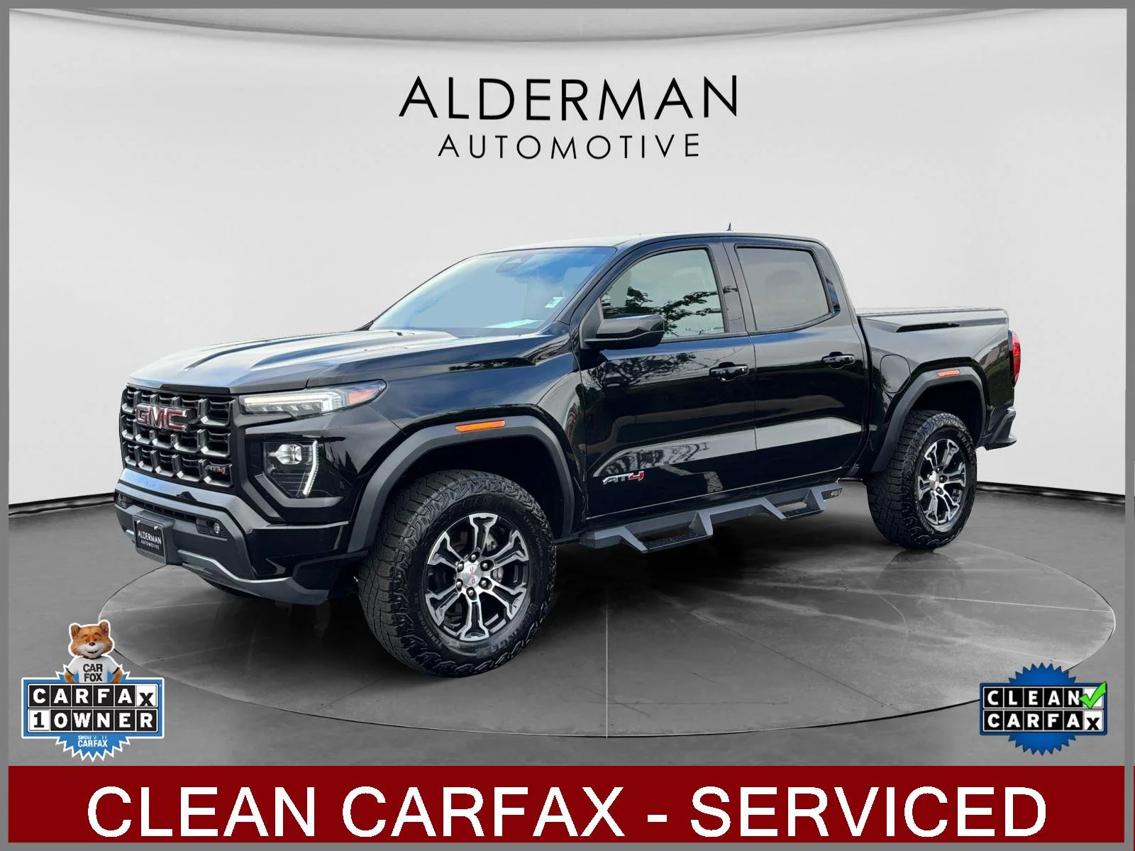 Used 2023 Onyx Black GMC 4WD AT4 image 1