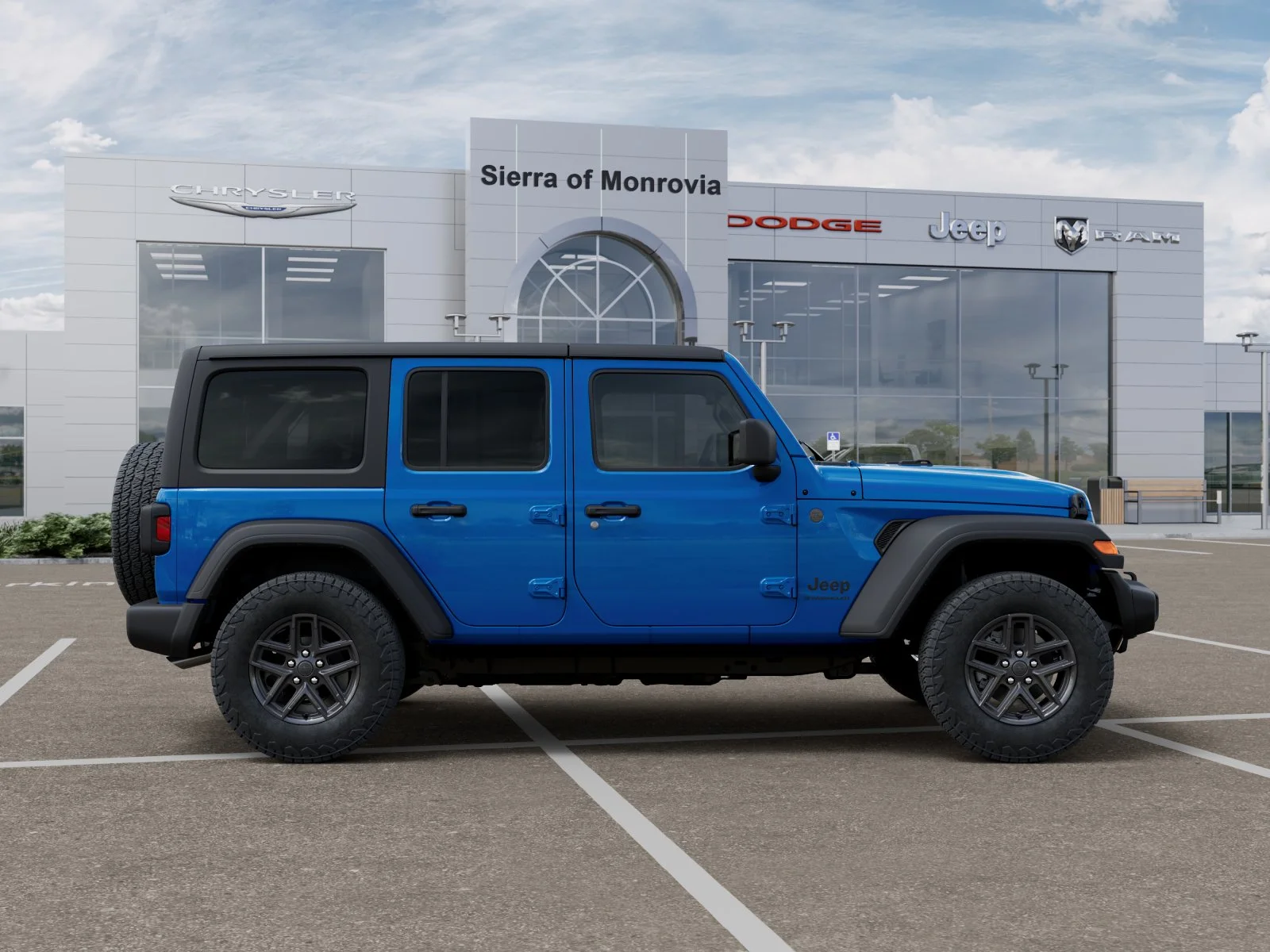 New 2026 Hydro Blue Pearlcoat Jeep Sport S image 47