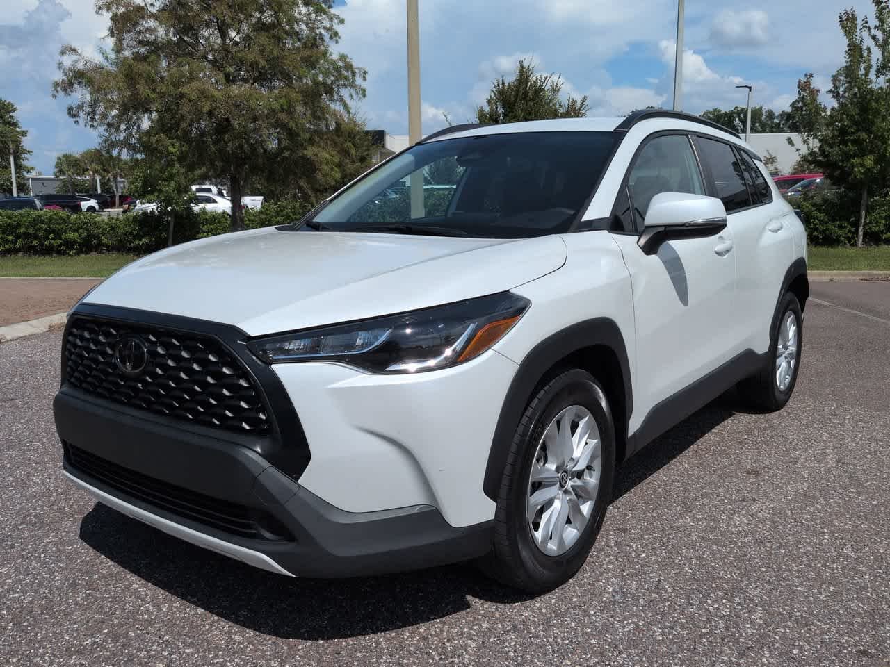 Certified Used 2023 Wind Chill Pearl Toyota LE image 2