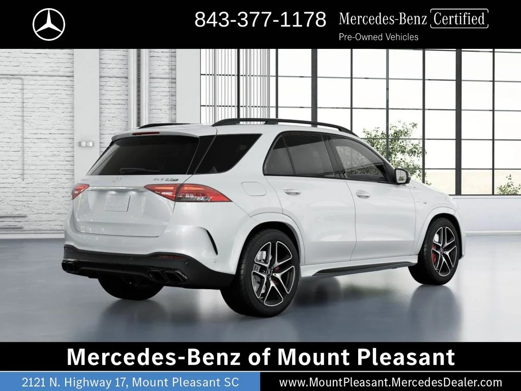 Certified Used 2025 MANUFAKTUR Moonlight White Metallic Mercedes-AMG GLE 63 S AMG® image 21