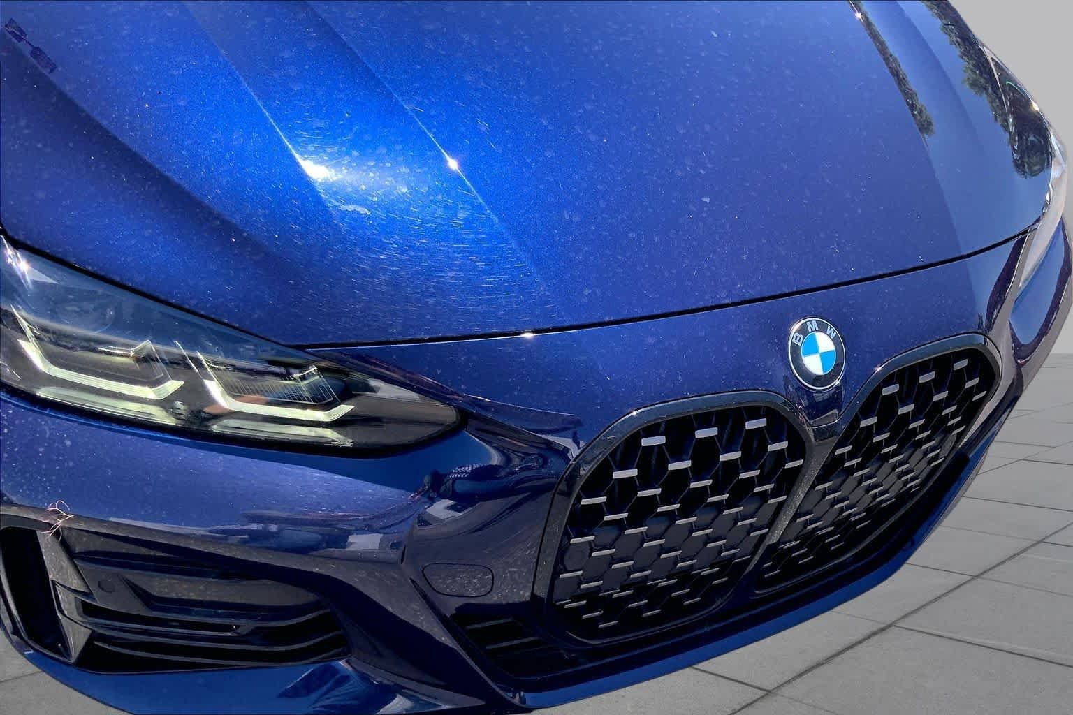 Certified Used 2022 Tanzanite Blue II Metallic BMW 430i xDrive image 26