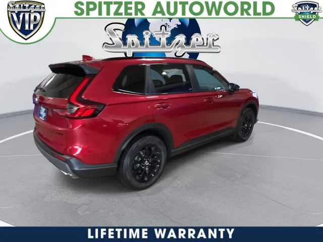 New 2027 Radiant Red Metallic Honda Sport-L Hybrid AWD image 9
