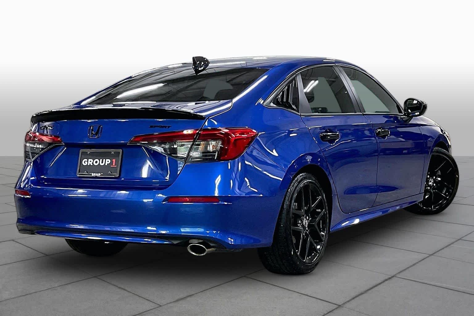Used 2024 Aegean Blue Metallic Honda Sport image 13