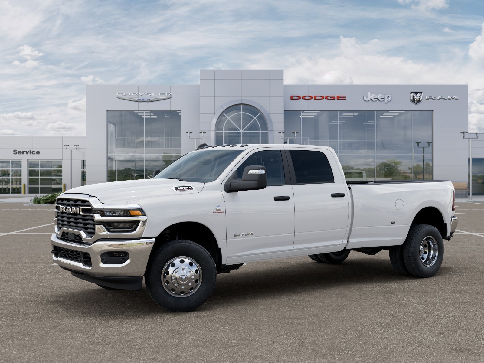 New 2026 Bright White Clearcoat RAM Big Horn image 28