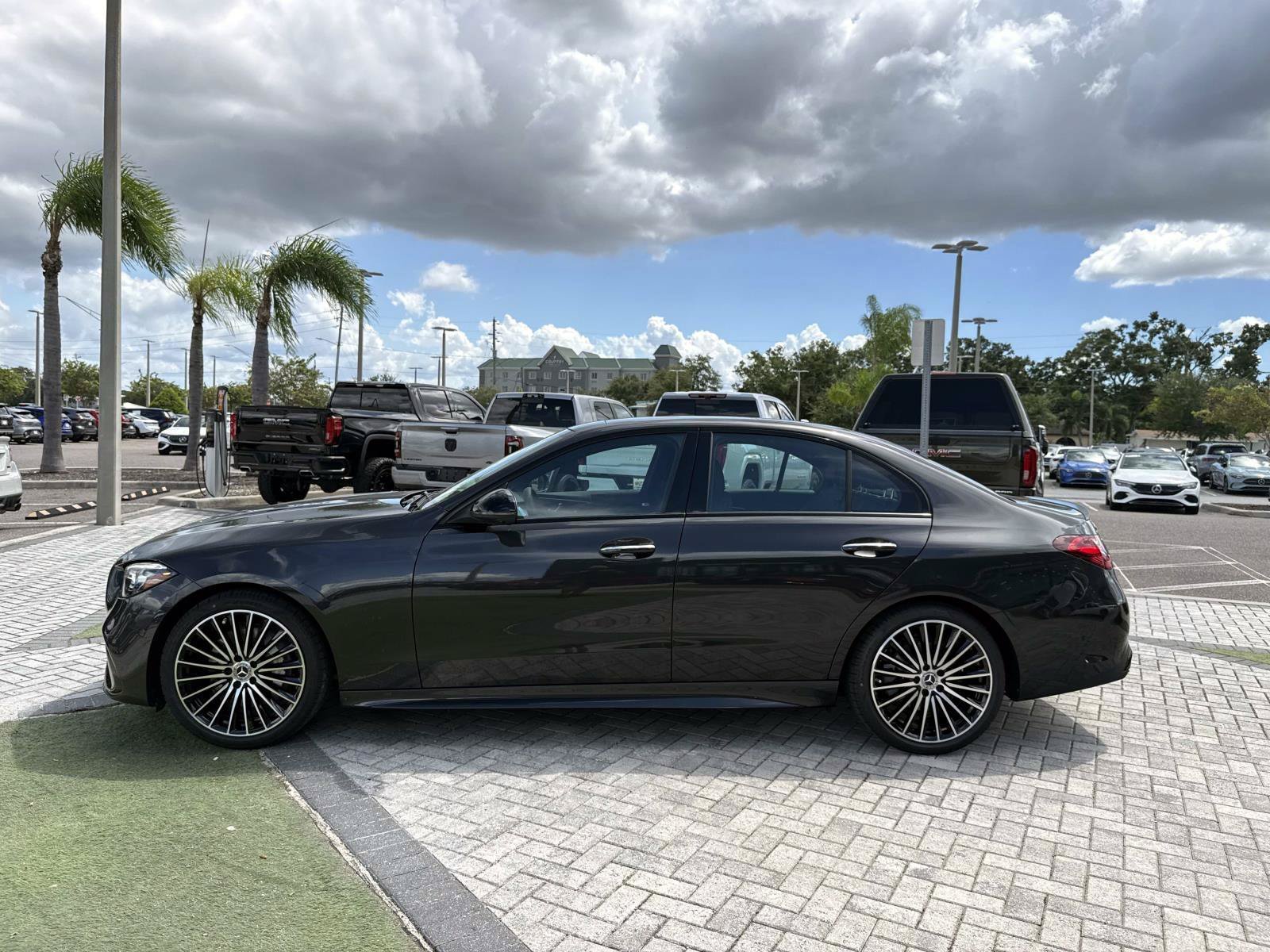 New 2026 Gray Metallic Mercedes-Benz C 300 Sedan image 3