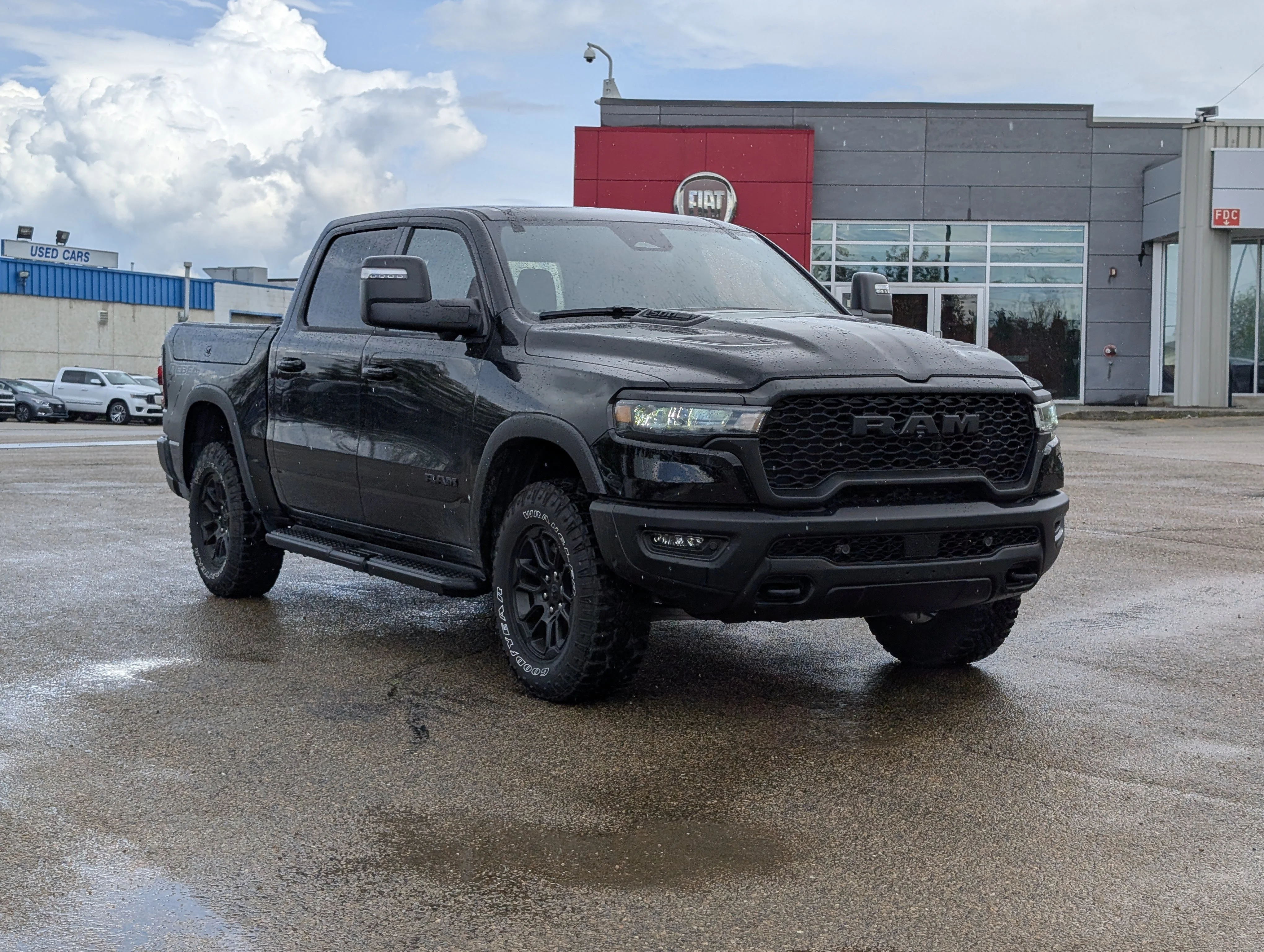 Used 2025 Diamond Black Crystal Pearlcoat Ram Rebel image 10