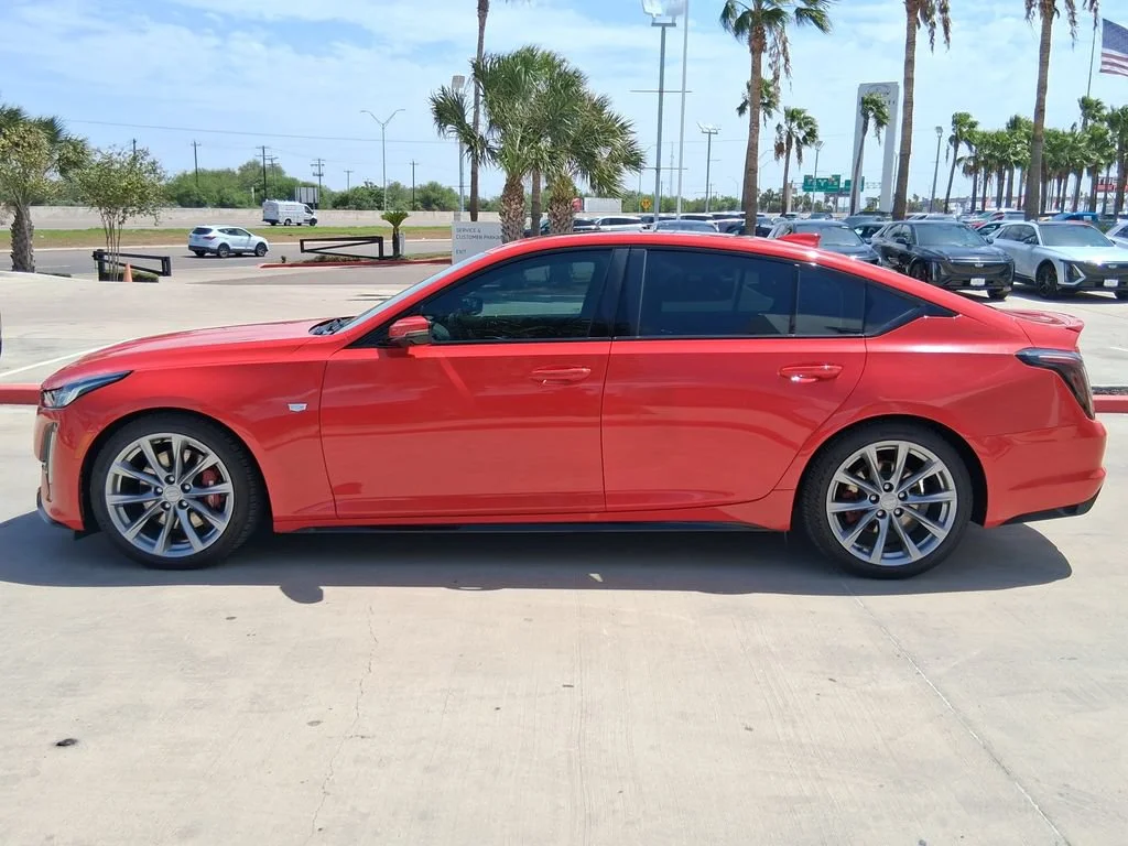 Used 2020 VELOCITY RED Cadillac Sport image 3