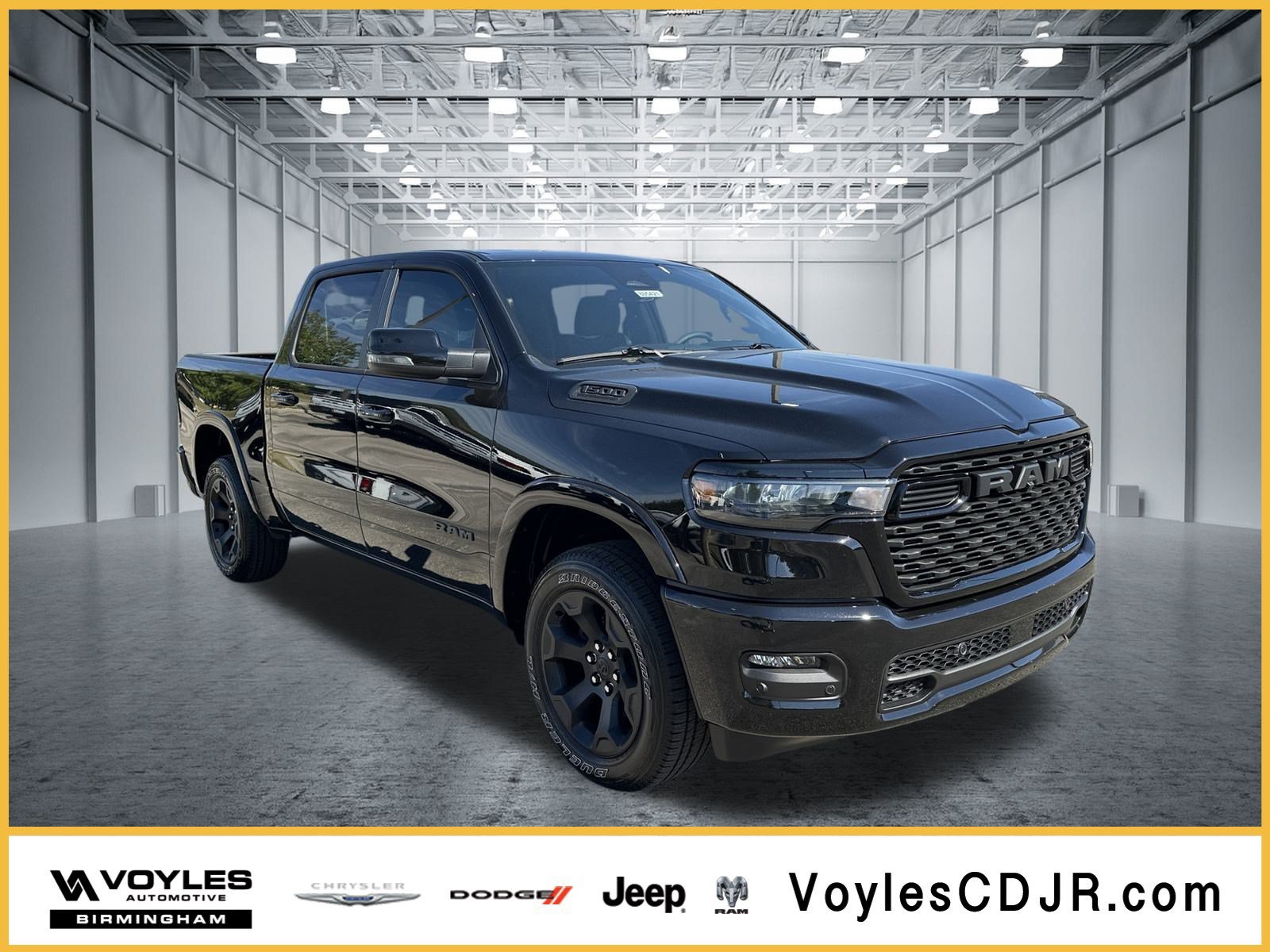 New 2026 Diamond Black Crystal Pearlcoat RAM Big Horn/Lone Star image 1