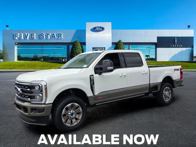 New 2026 Star White Metallic Tri-Coat Ford King Ranch image 3