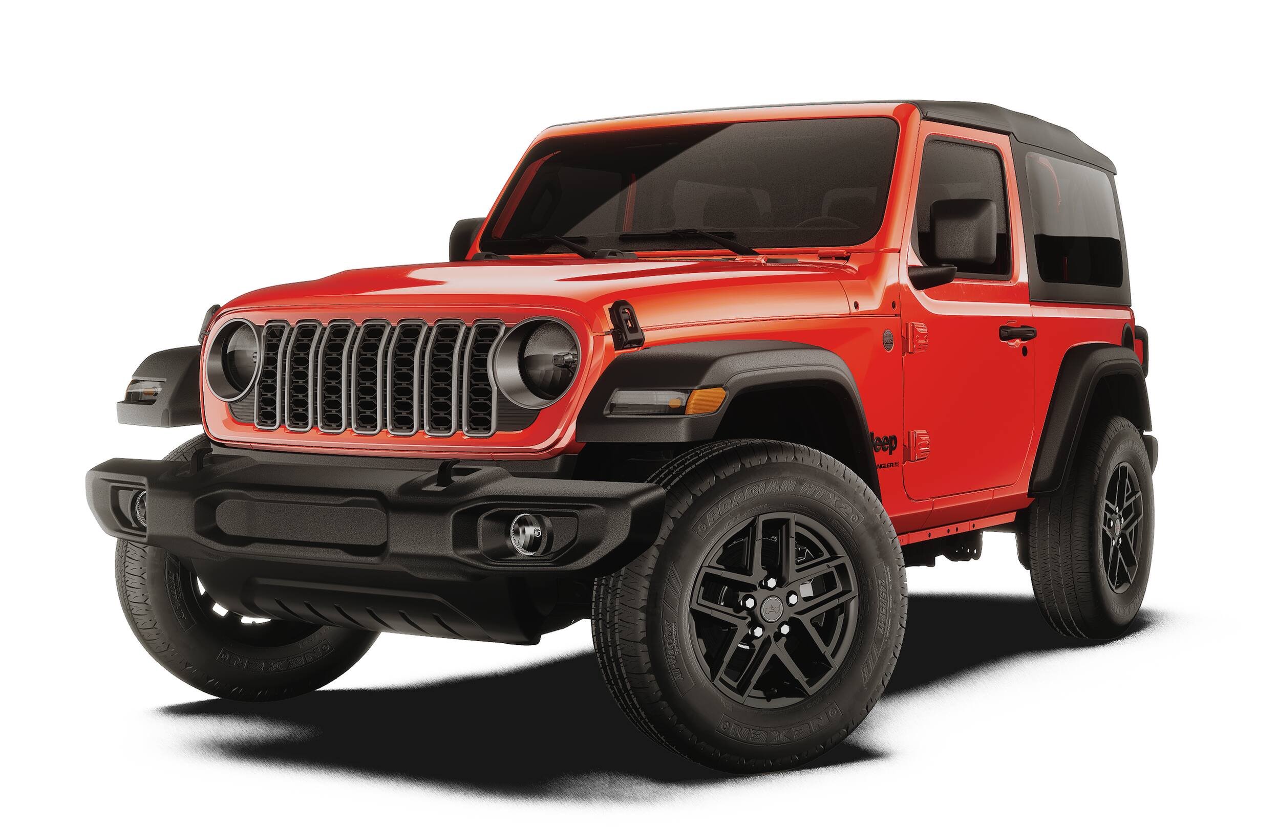 New 2027 Firecracker Red Clear-Coat Paint Jeep Sport image 13