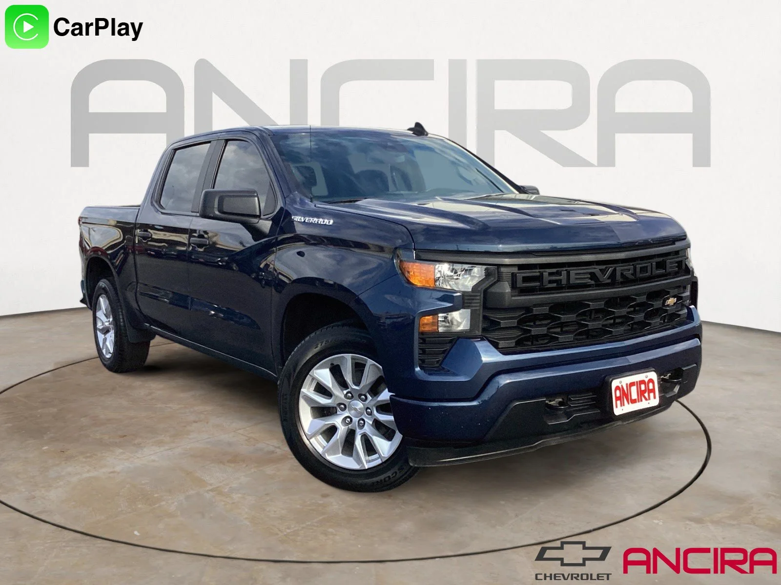 Used 2023 Northsky Blue Metallic Chevrolet Custom image 1