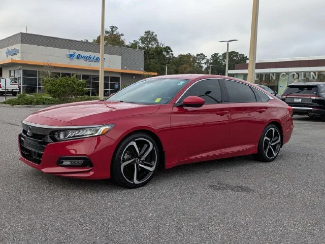Used 2019 San Marino Red Honda Sport image 8