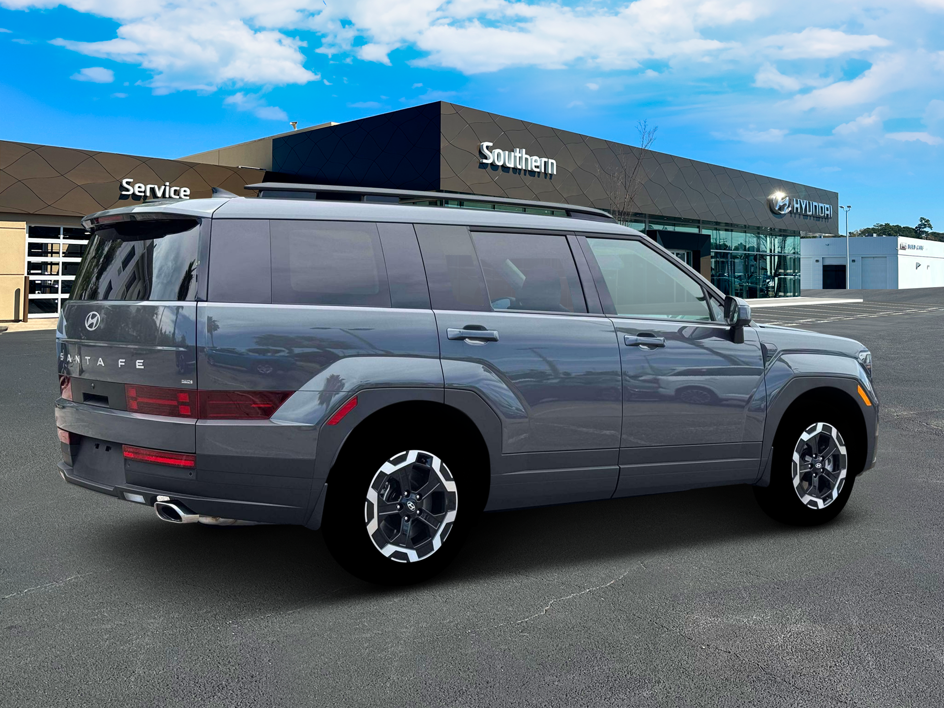 New 2026 Gray Hyundai SEL AWD image 8