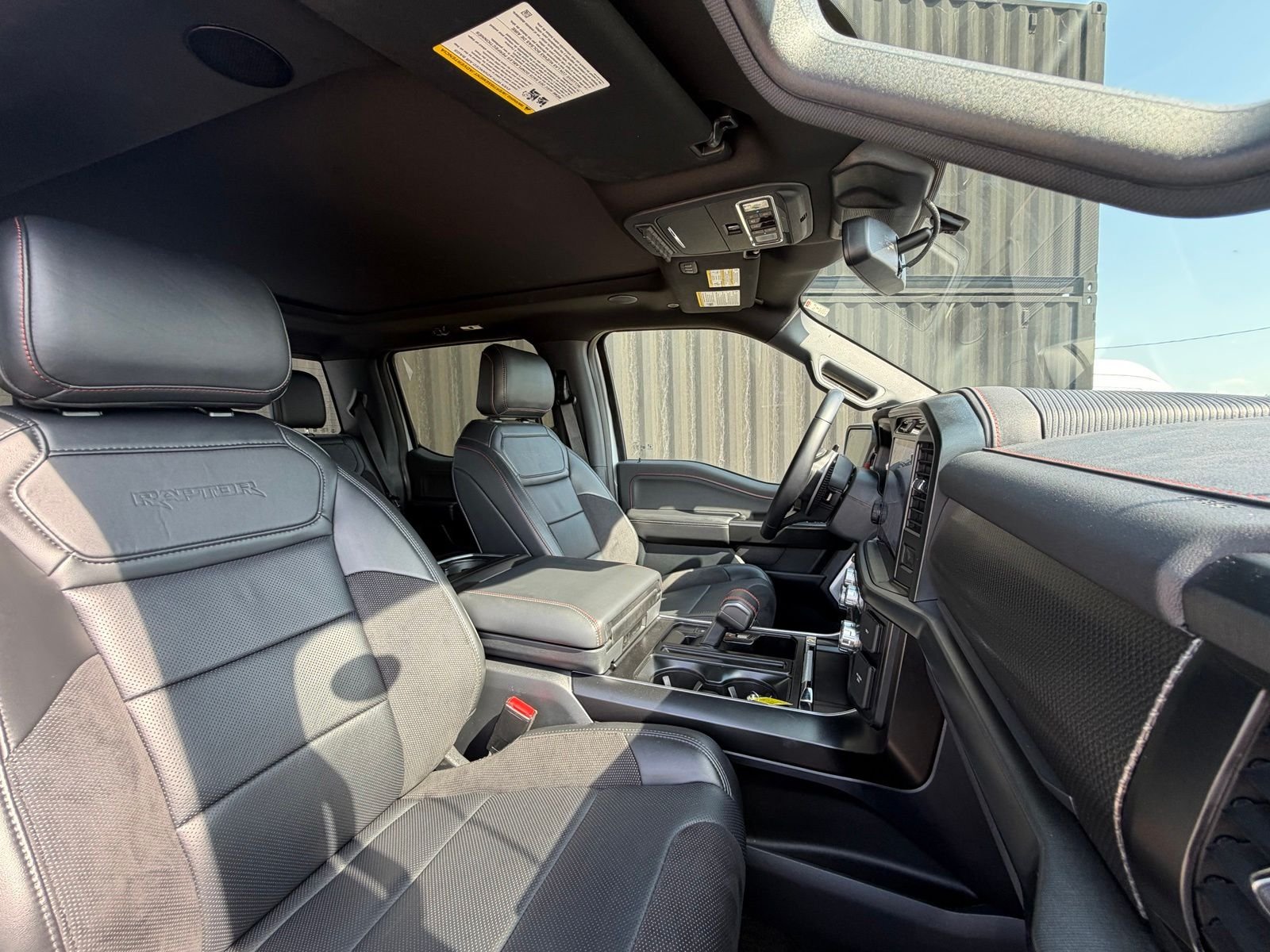 Used 2025 Space White Metallic Ford Raptor image 32