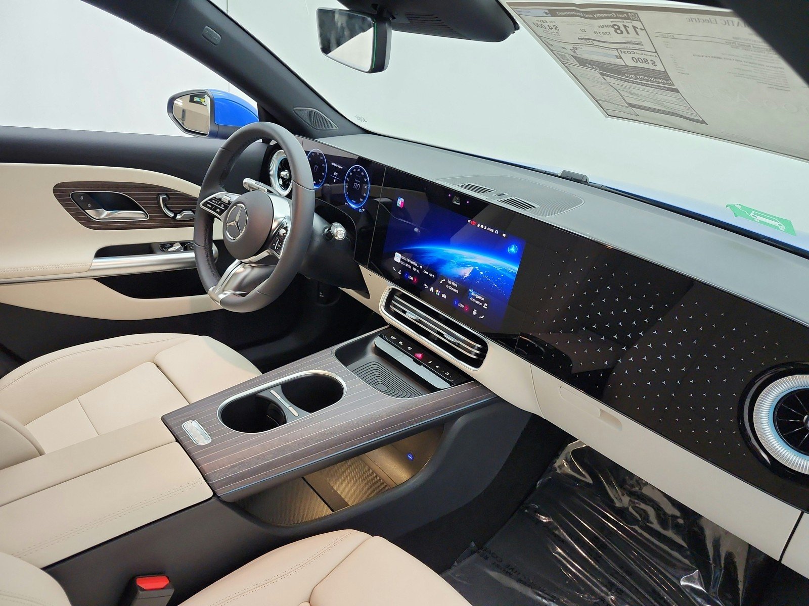 New 2027 Sky Blue Metallic Mercedes-Benz CLA 350 Electric image 14