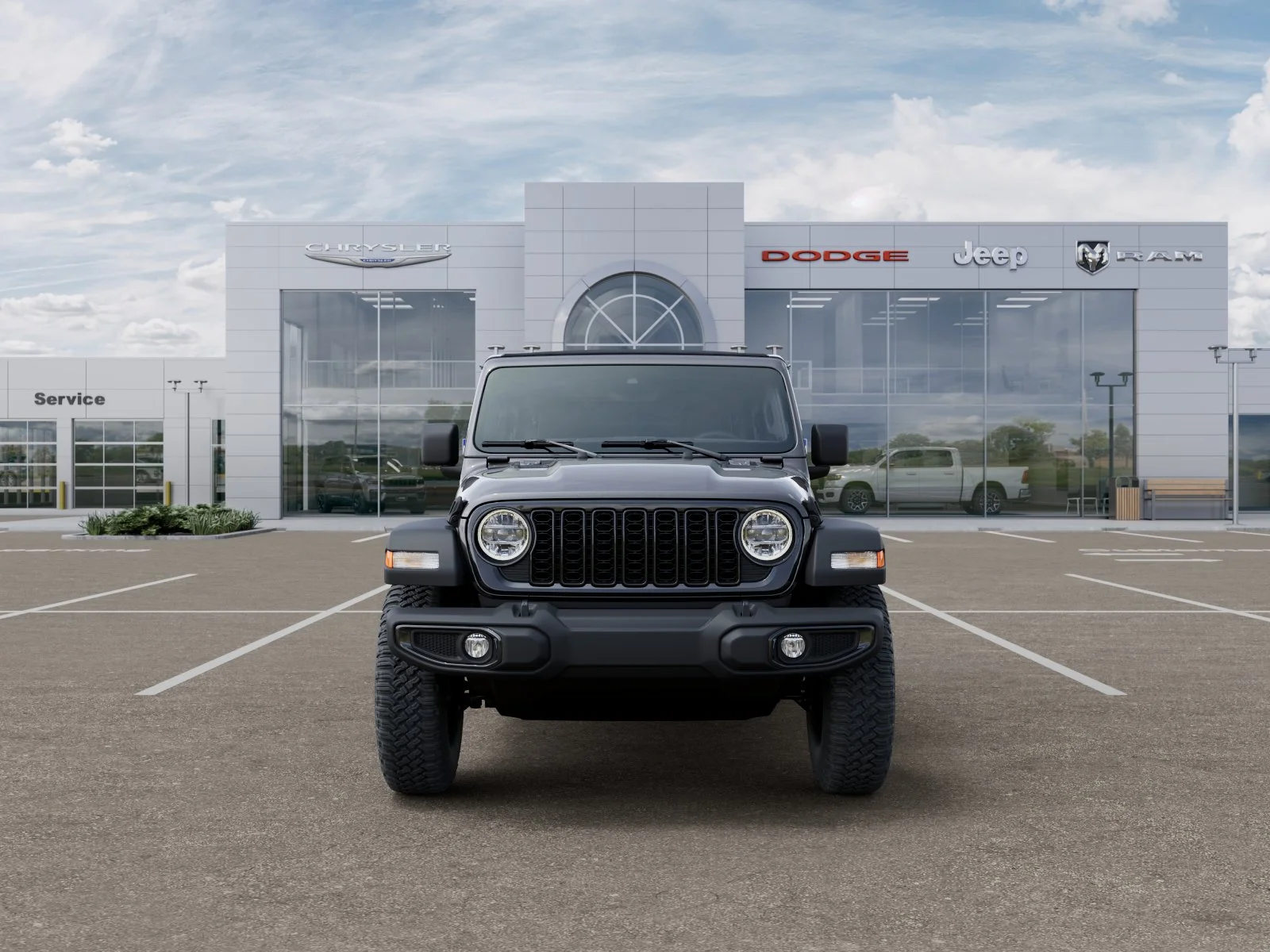 New 2026 Granite Crystal Metallic Clearcoat Jeep Willys image 32