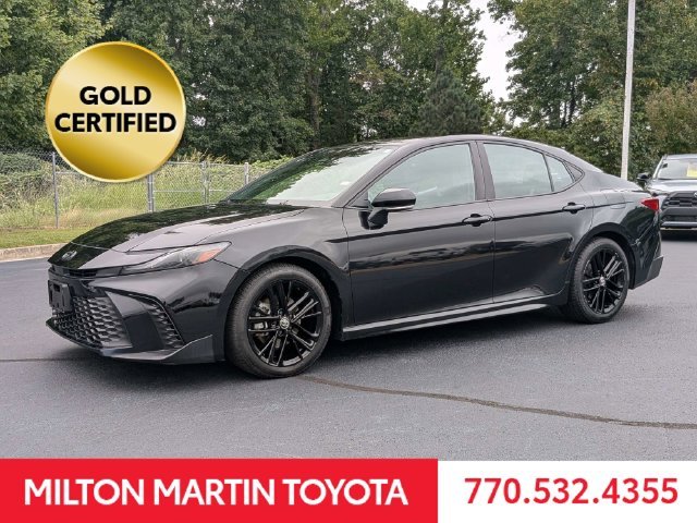 Certified Used 2025 Black Toyota SE image 6