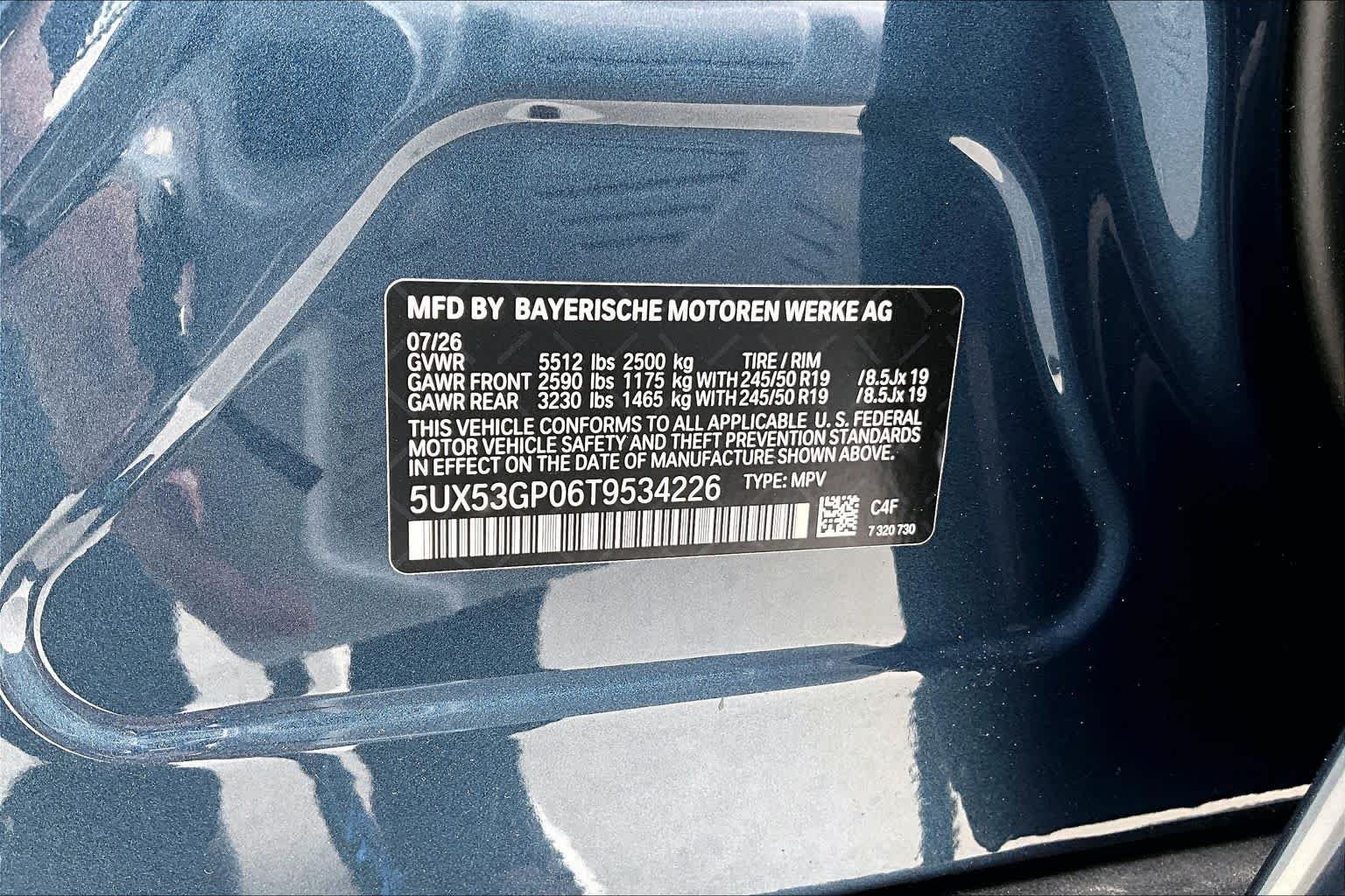 Used 2026 Arctic Race Blue Metallic BMW 30 xDrive image 19