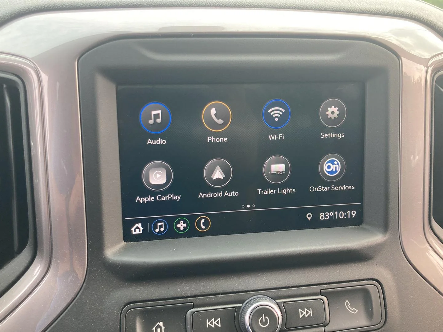 Used 2021 Northsky Blue Metallic Chevrolet Custom Trail Boss image 19