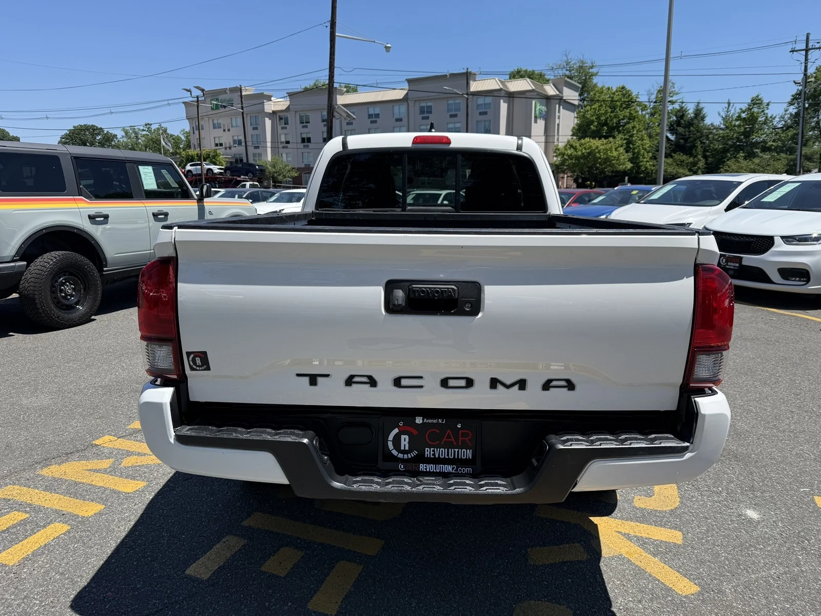 Used 2021 Super White Toyota SR5 ACCESS CAB 6