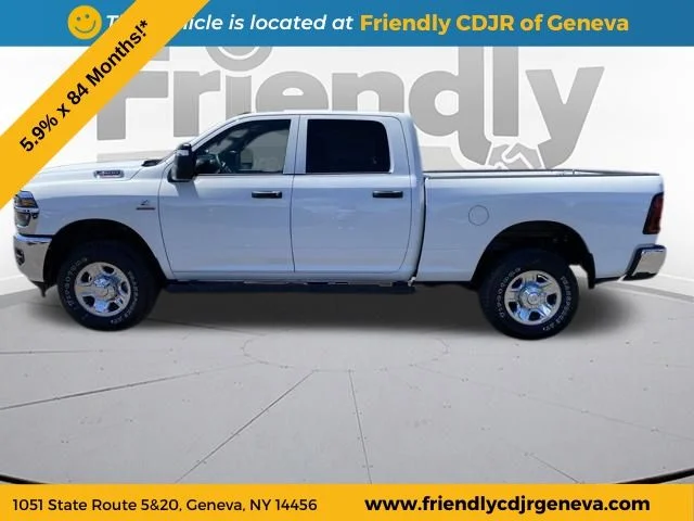 New 2026 Bright White Clear-Coat Exterior Paint RAM Tradesman image 2