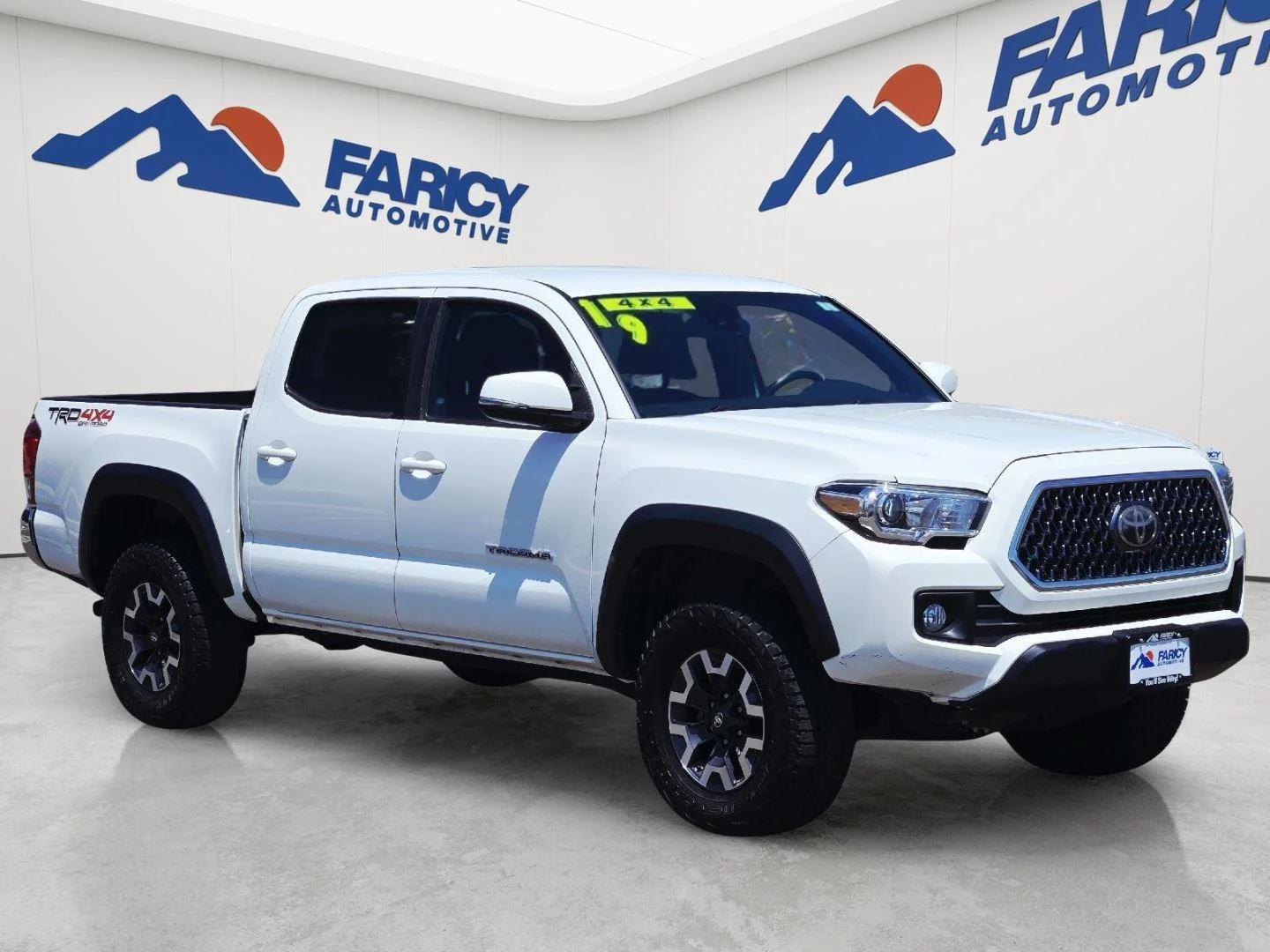 Used 2019 Super White Toyota TRD Off Road image 3