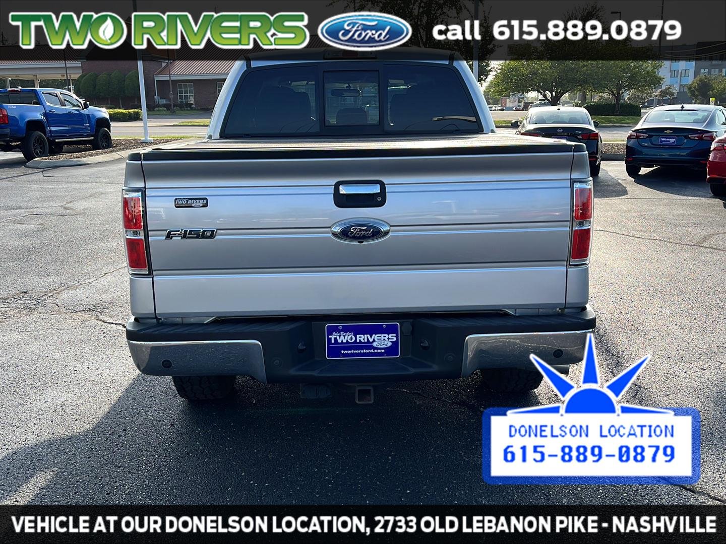 Used 2014 Ingot Silver Metallic Ford XLT image 11