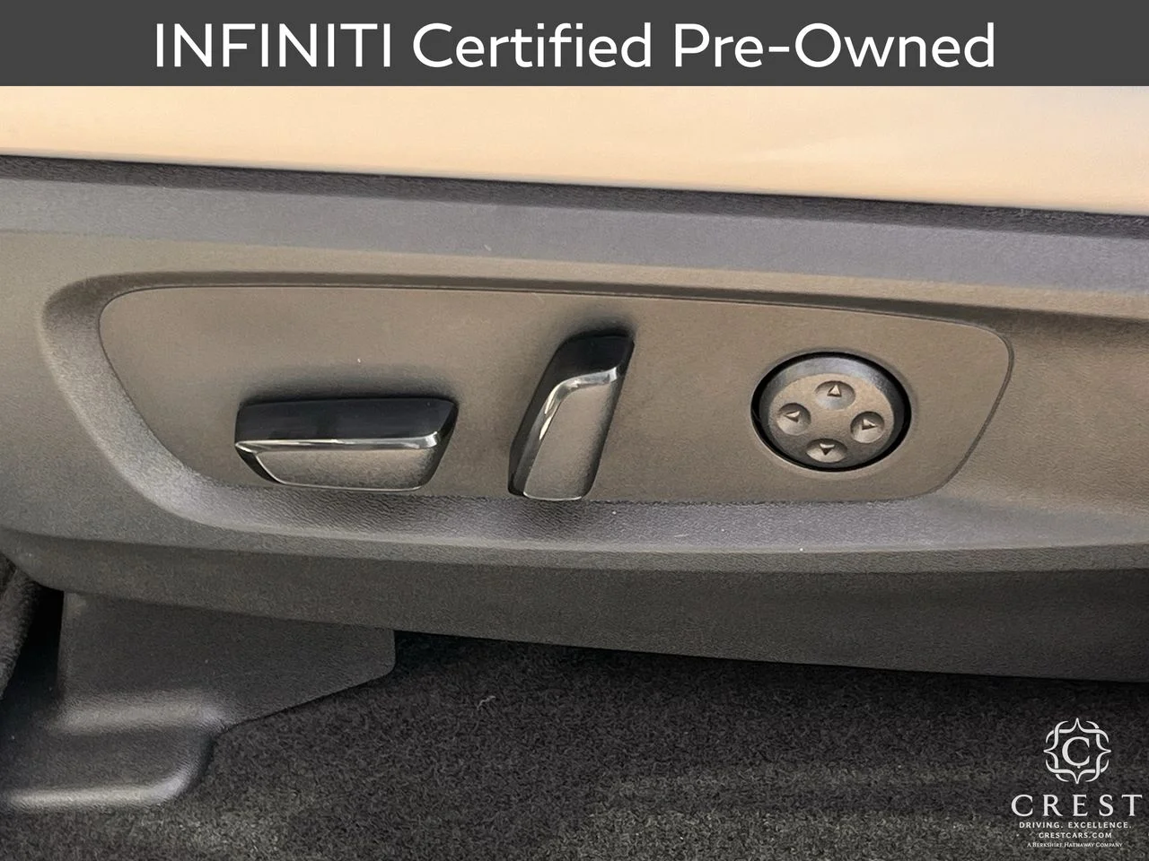 Certified Used 2027 Radiant White Black Obsidian INFINITI AUTOGRAPH image 26