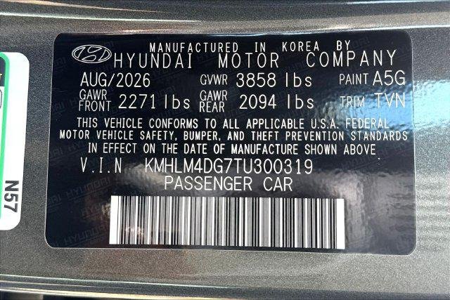 New 2026 Gray Hyundai SEL Sport Plus image 8