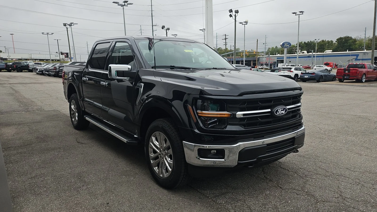 New 2026 Agate Black Metallic Ford XLT 4WD image 6