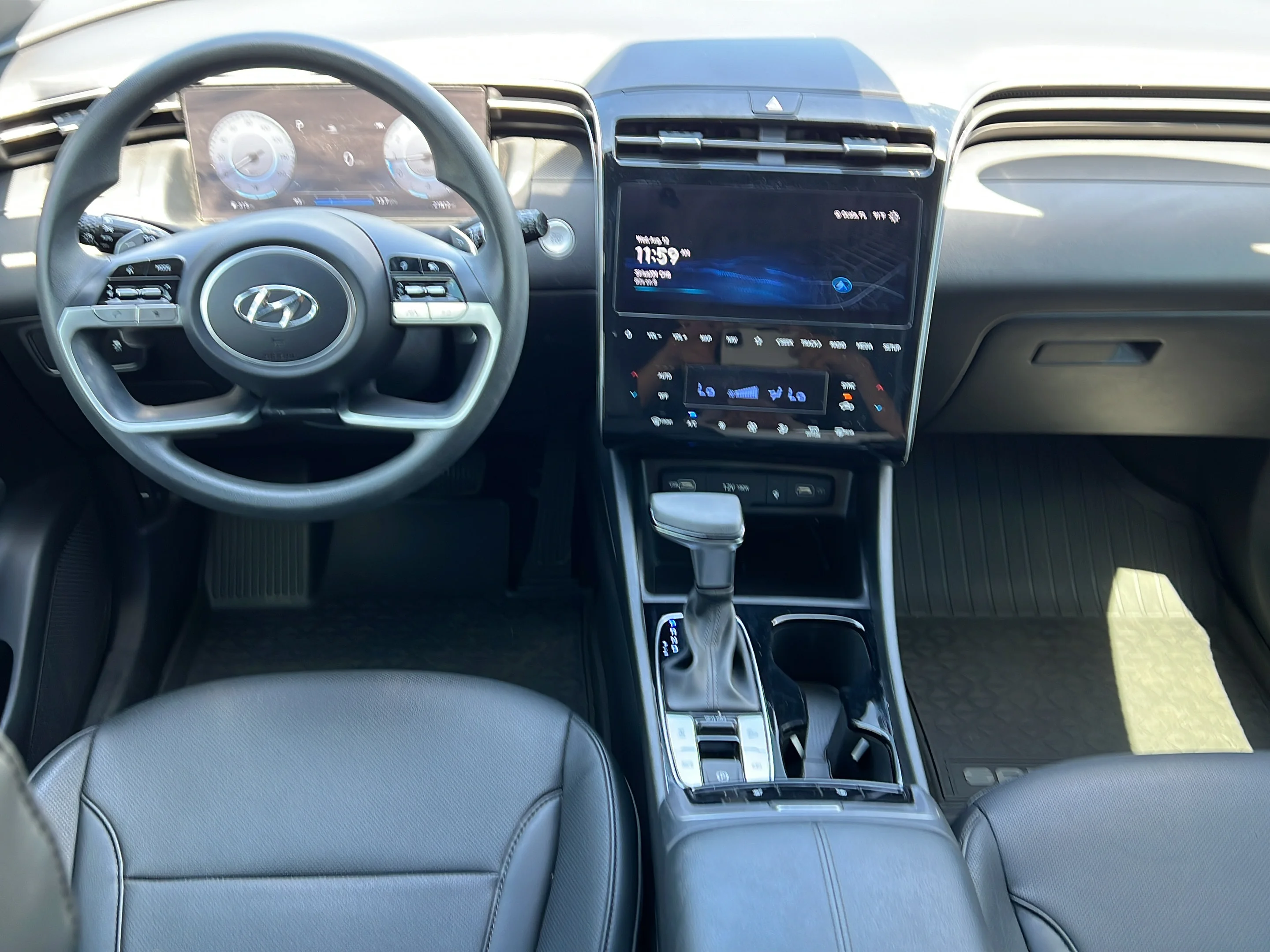 Used 2024 Hampton Gray Hyundai NIGHT image 11