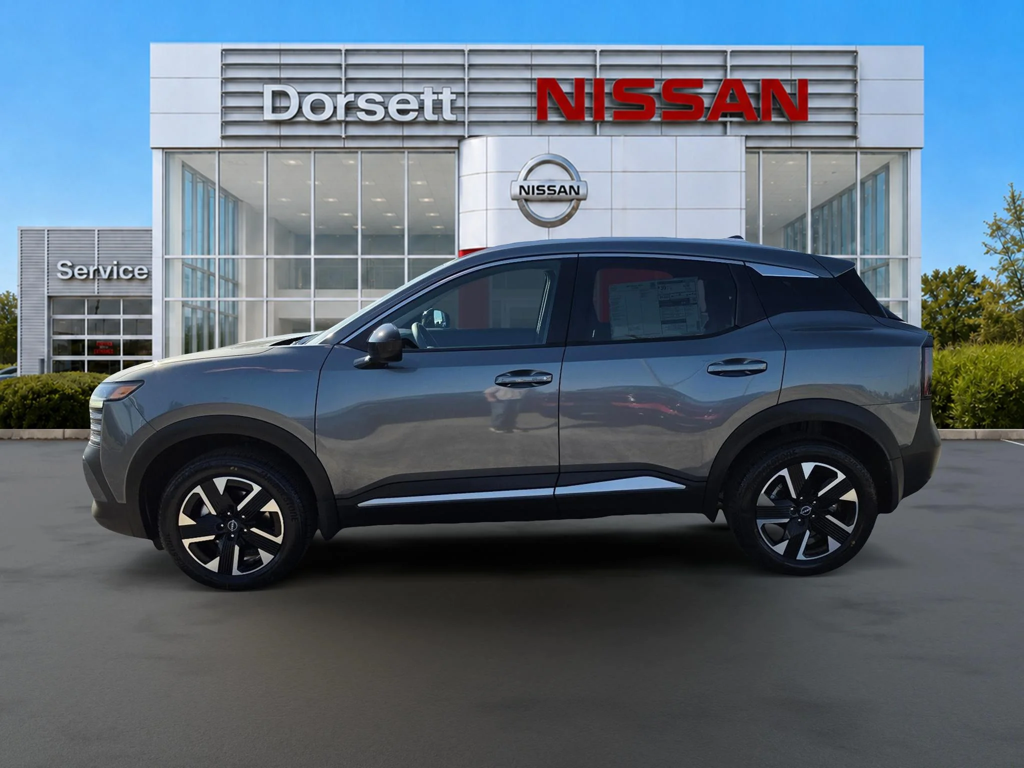 New 2027 Gun Metallic Nissan SV image 2
