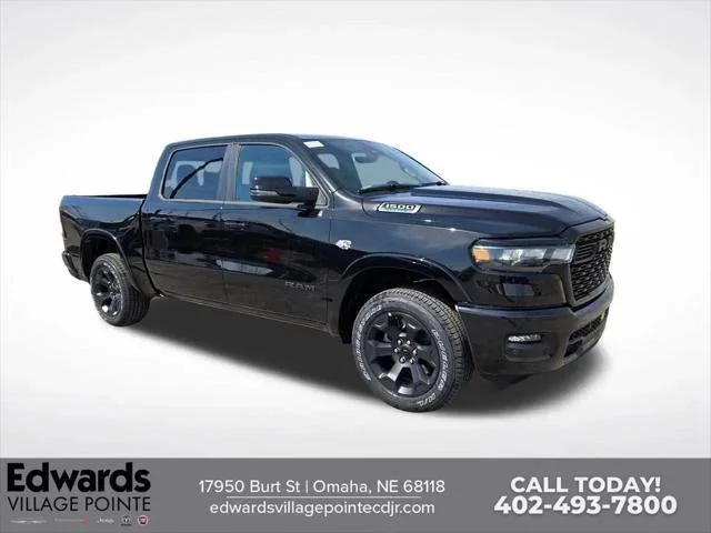 New 2026 Diamond Black Crystal Pearlcoat RAM BIG HORN image 1