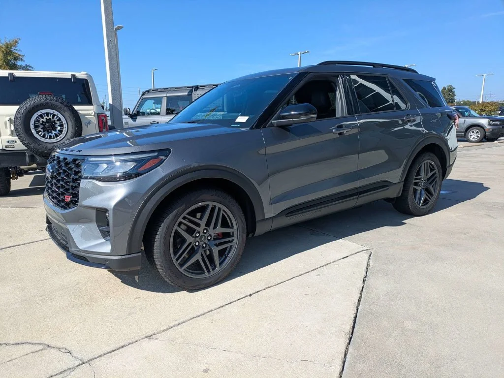 New 2026 Carbonized Gray Metallic Ford ST image 7