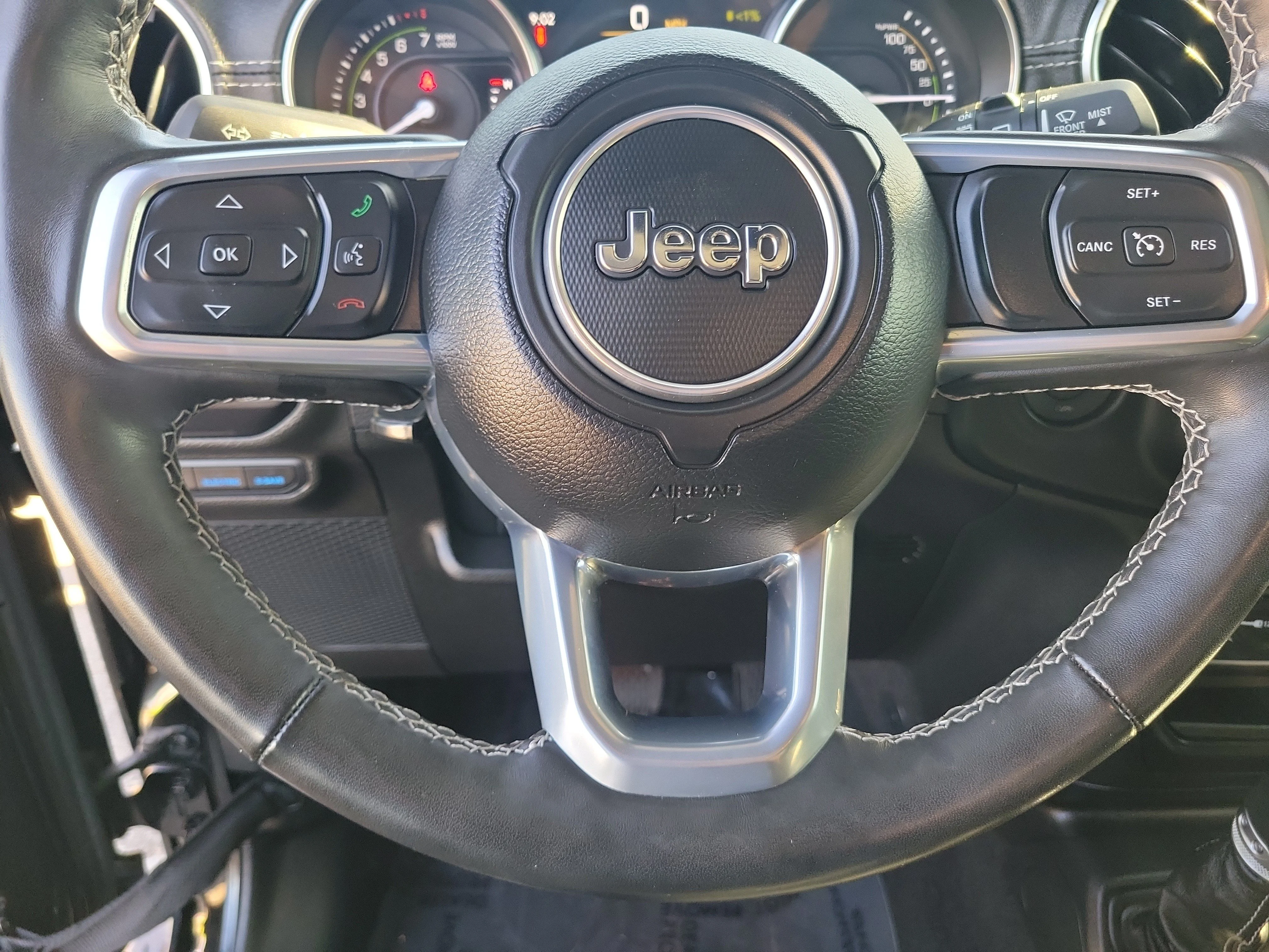 Certified Used 2023 Black Jeep Sahara 4xe image 22
