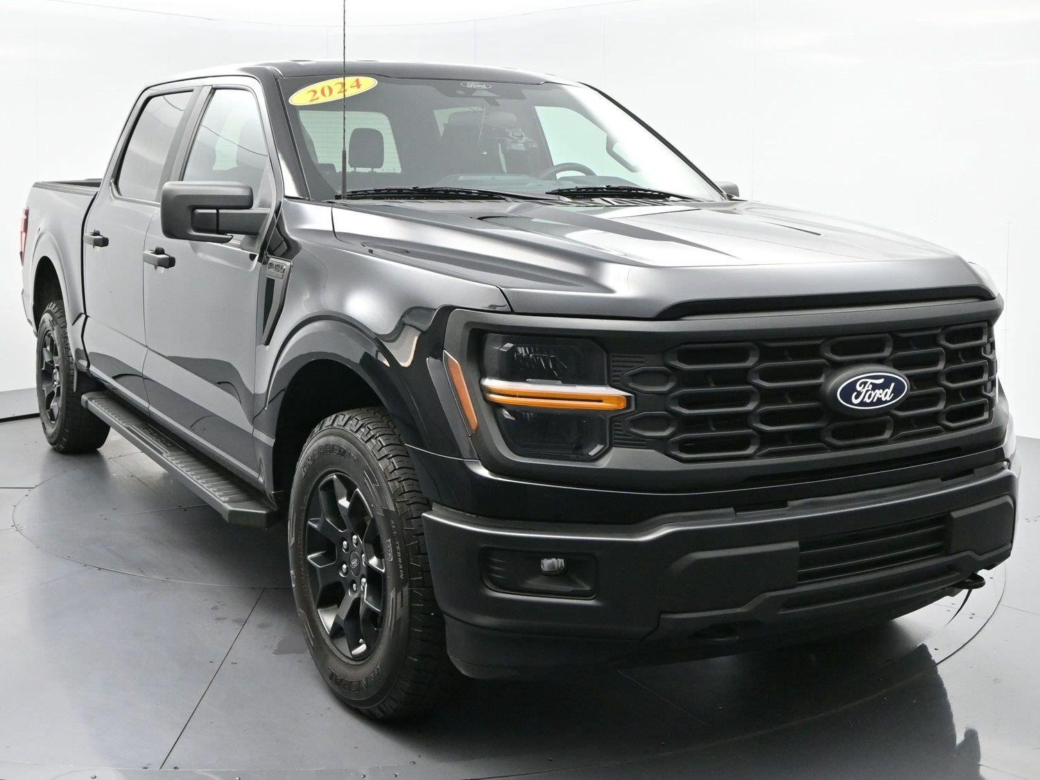 Used 2024 Agate Black Ford STX image 2
