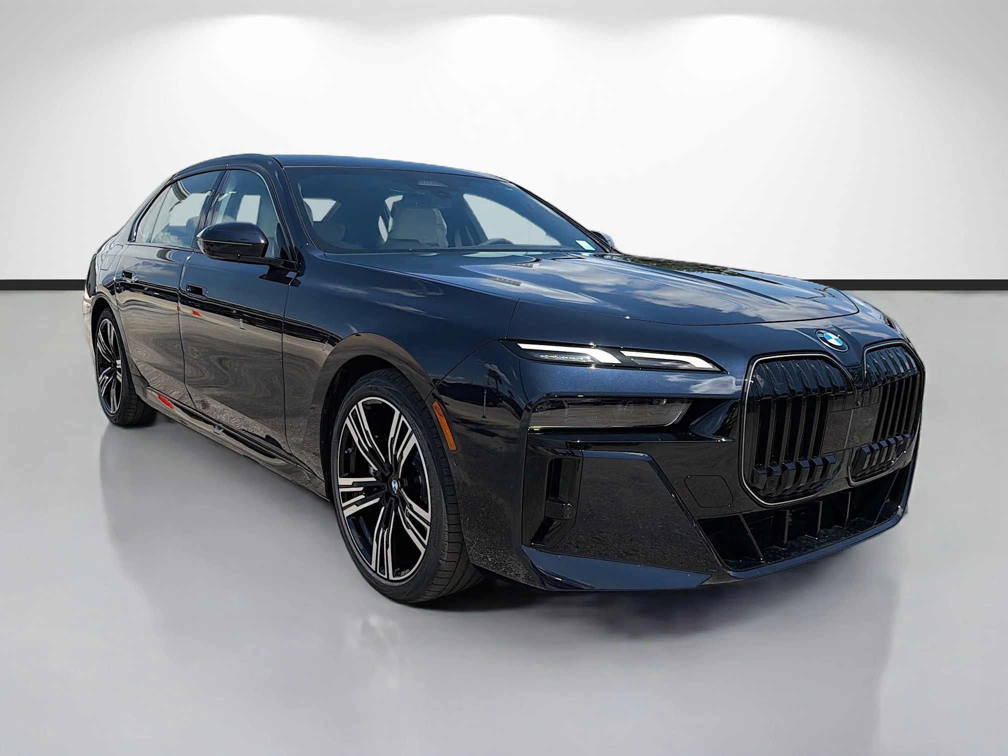 New 2026 Carbon Black Metallic BMW 740i image 1