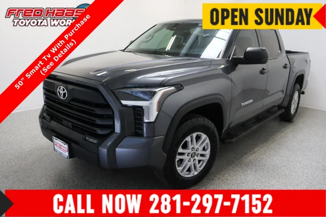Pre-Owned 2024 Toyota Tundra 4WD SR5 3.4T CrewMax in Spring