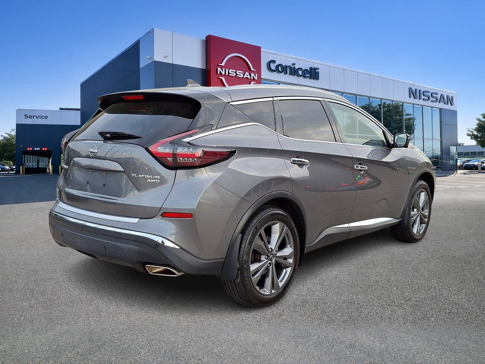 Used 2023 Gun Metallic Nissan Platinum image 5