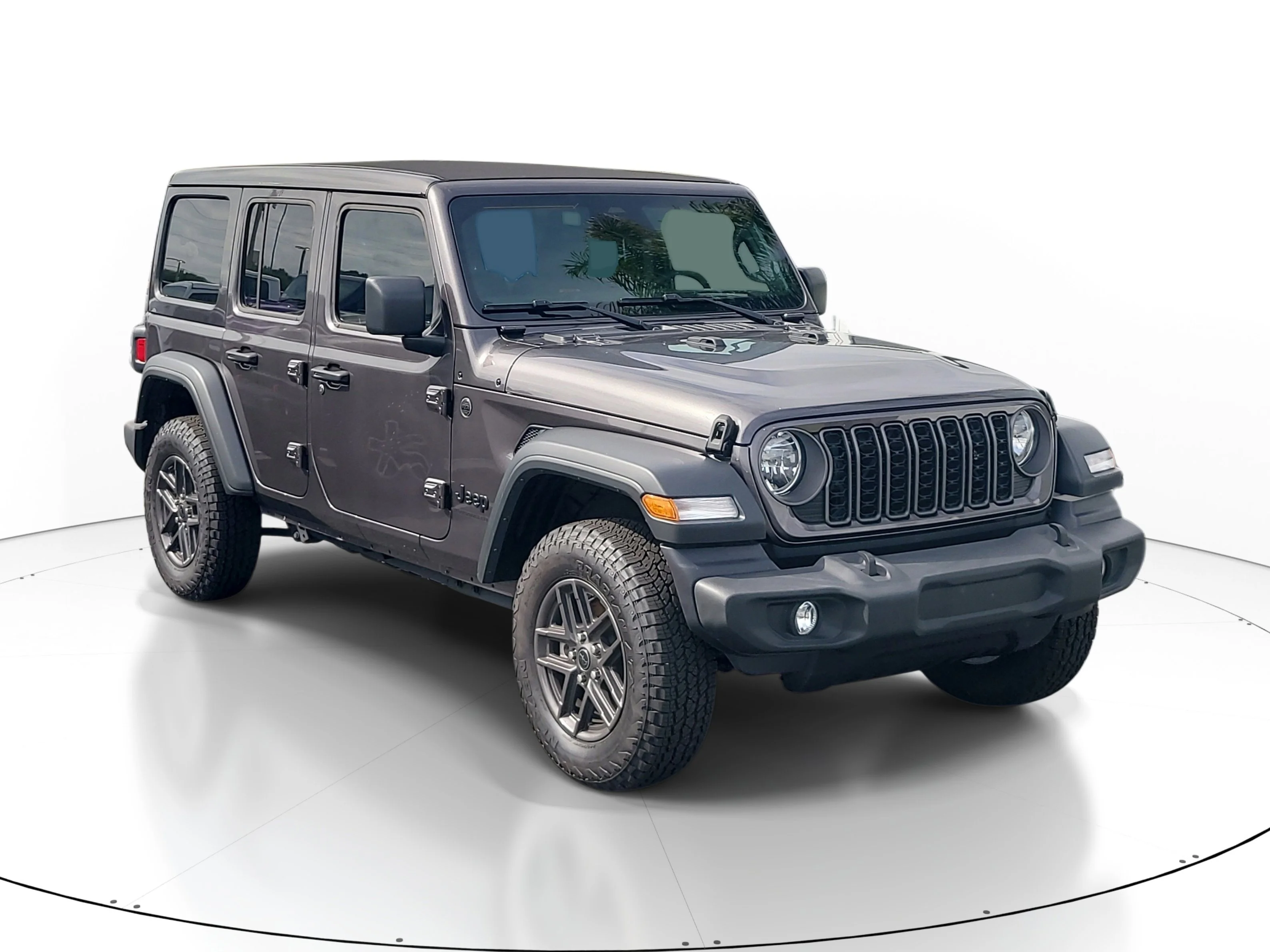 New 2026 Granite Crystal Metallic Clearcoat Jeep Sport S image 1