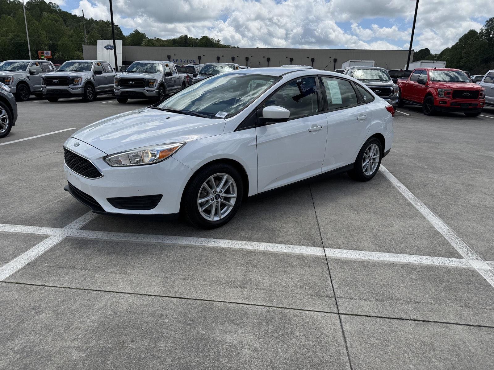 Used 2018 Ford Focus SE with VIN 1FADP3F24JL328079 for sale in Clayton, GA