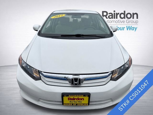 Used 2012 Honda Civic HYBRID with VIN JHMFB4F28CS011047 for sale in Sumner, WA