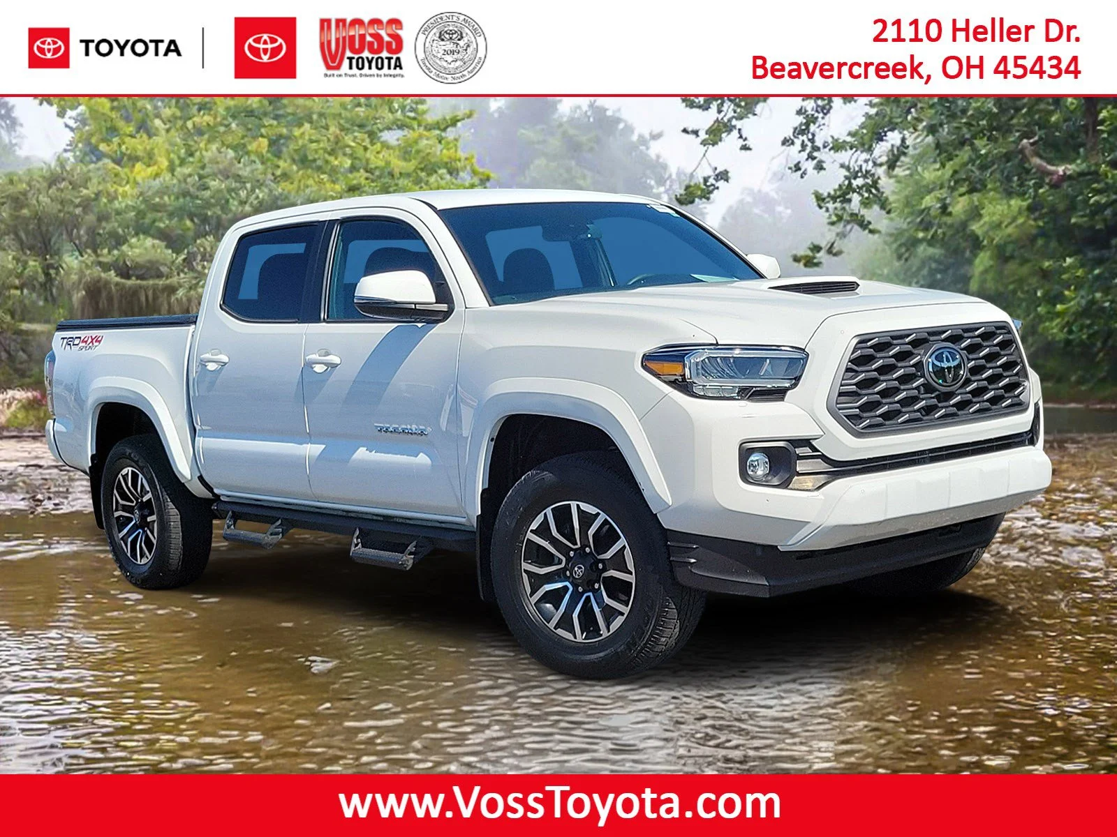 Certified Used 2023 WHITE Toyota TRD Sport image 1