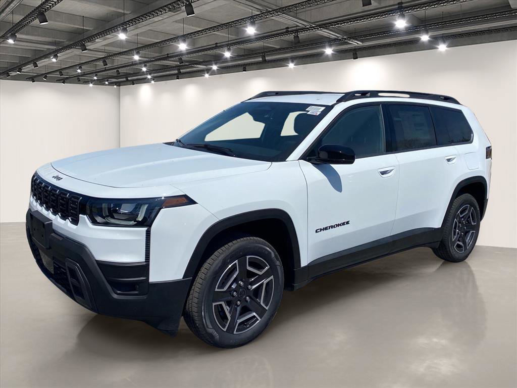 New 2026 Bright White Clear-Coat Exterior Paint Jeep Limited image 2