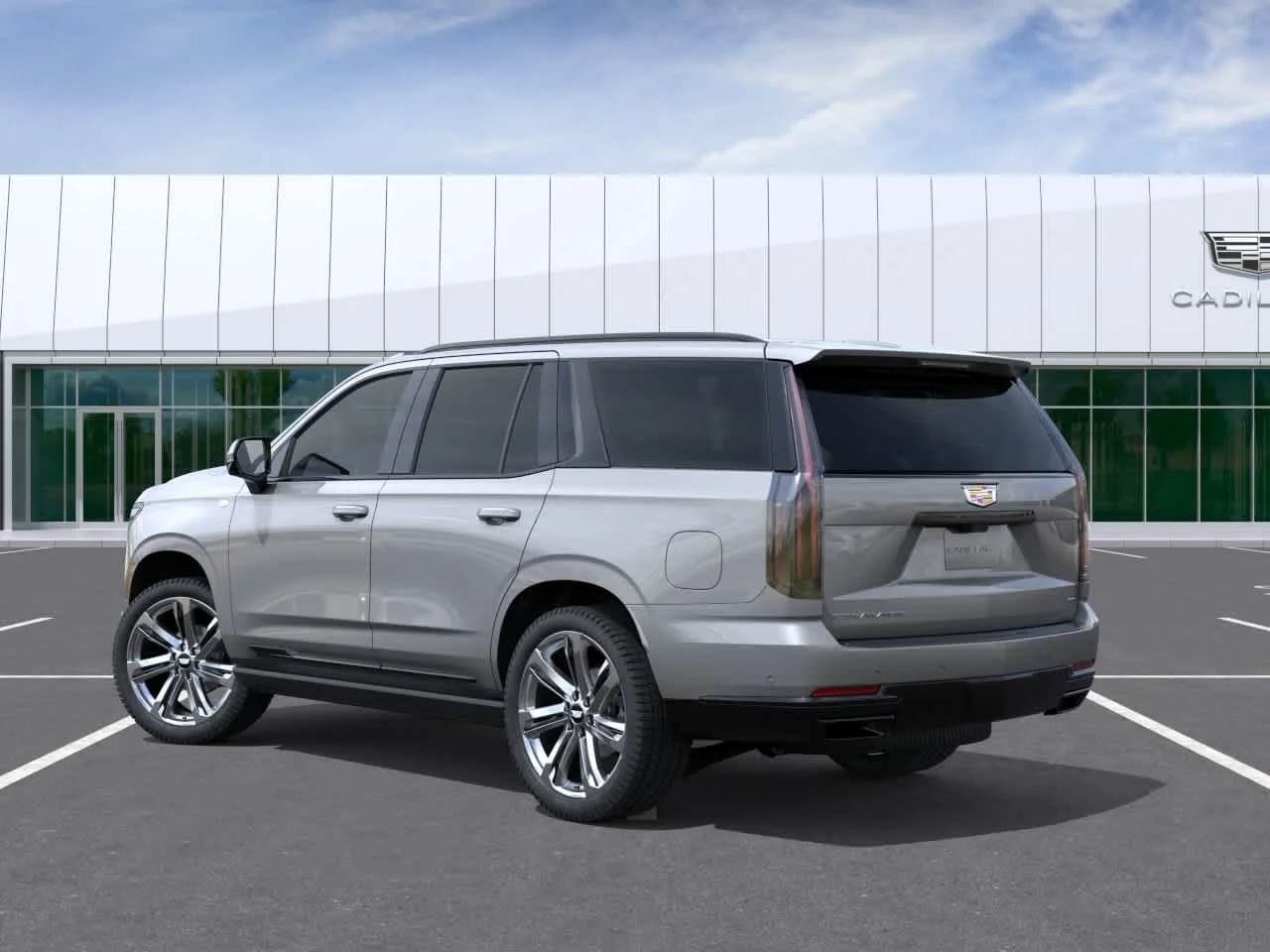 New 2026 Argent Silver Metallic Cadillac Sport image 3